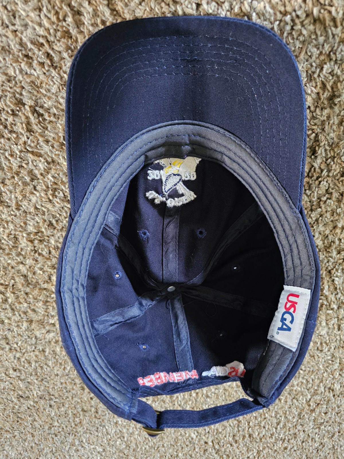 US Open 2020 Winged Foot Golf Cap Hat Blue USGA Member