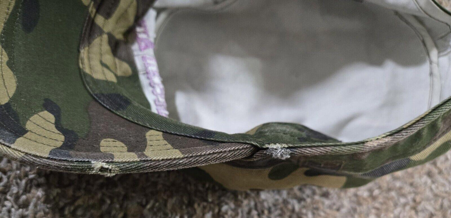 Womens Whitetail Arrows District Camo Army Adjustable Hat OS