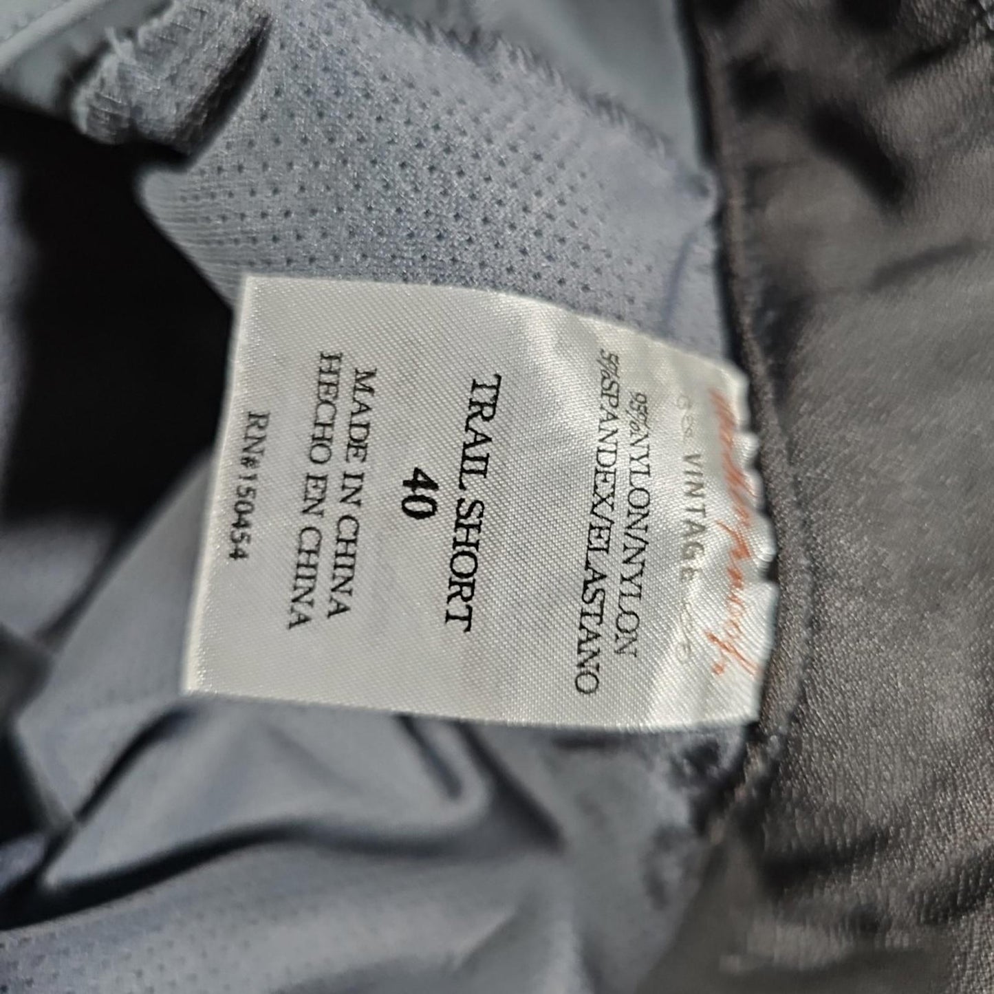 Original Weatherproof Vintage Trail Shorts Sz 40 Gray