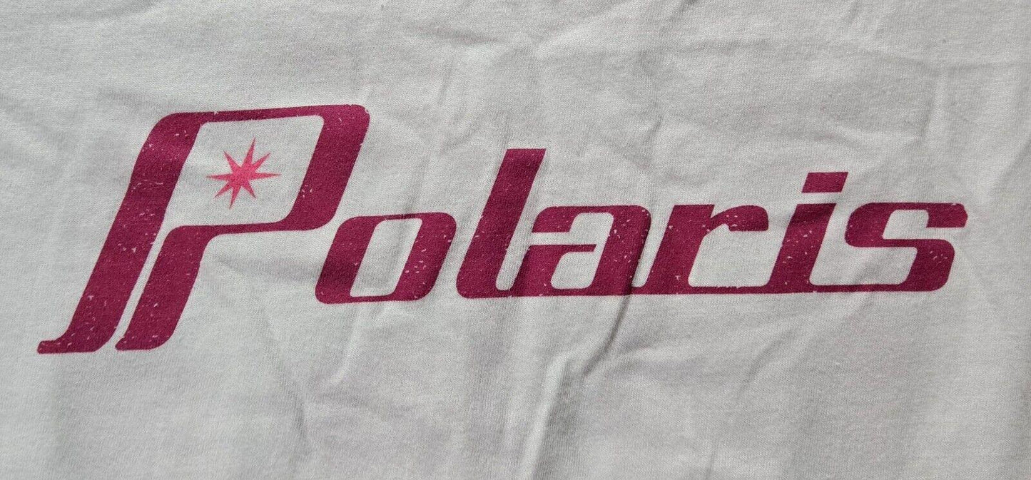 Polaris OEM 3/4 Sleeve Baseball Style Tee -Women's M