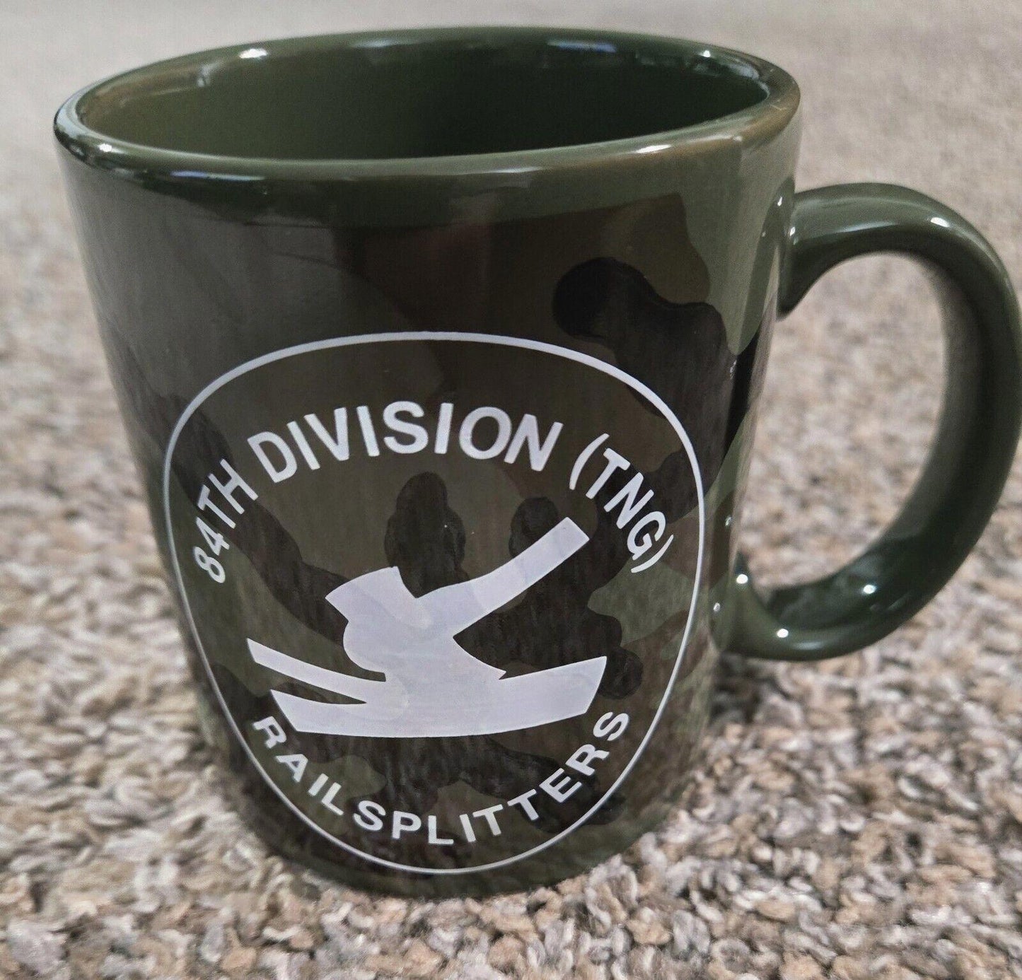 84th Division (TNG) Railsplitters Camoflauge Coffee Mug
