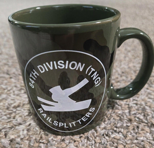 84th Division (TNG) Railsplitters Camoflauge Coffee Mug