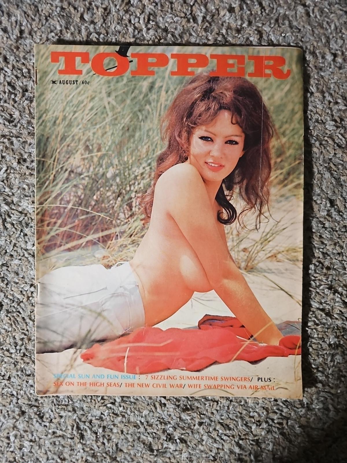 Topper mens magazine August 1968