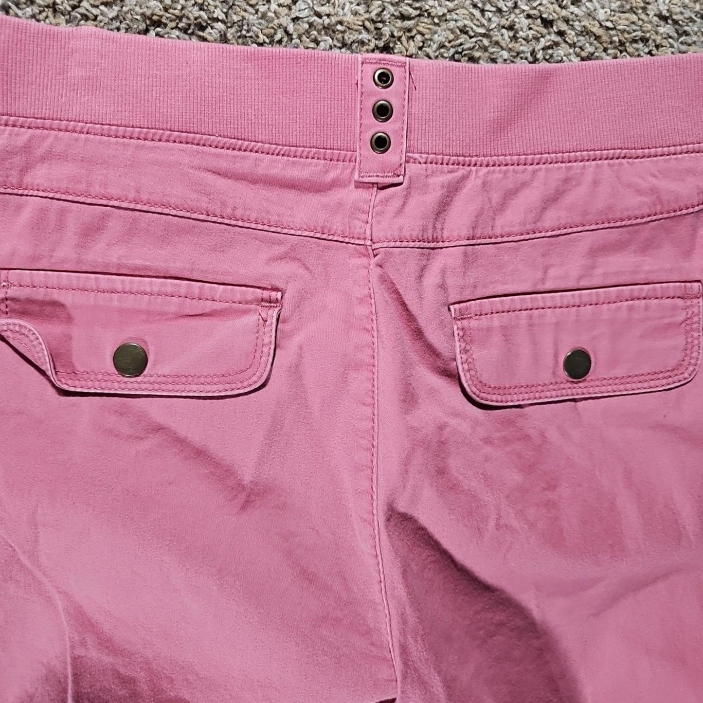 Lee Relaxed Fit 16P Pink Capris