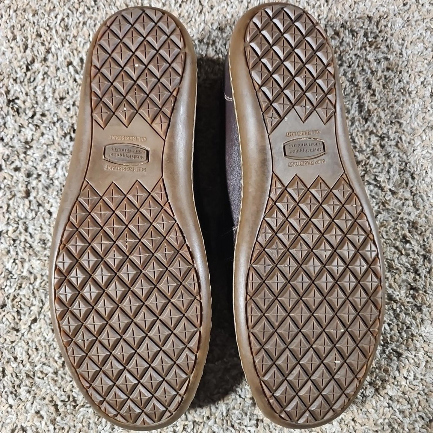 Hush Puppies Professional 17191 Sz 11M Slip On Shoes