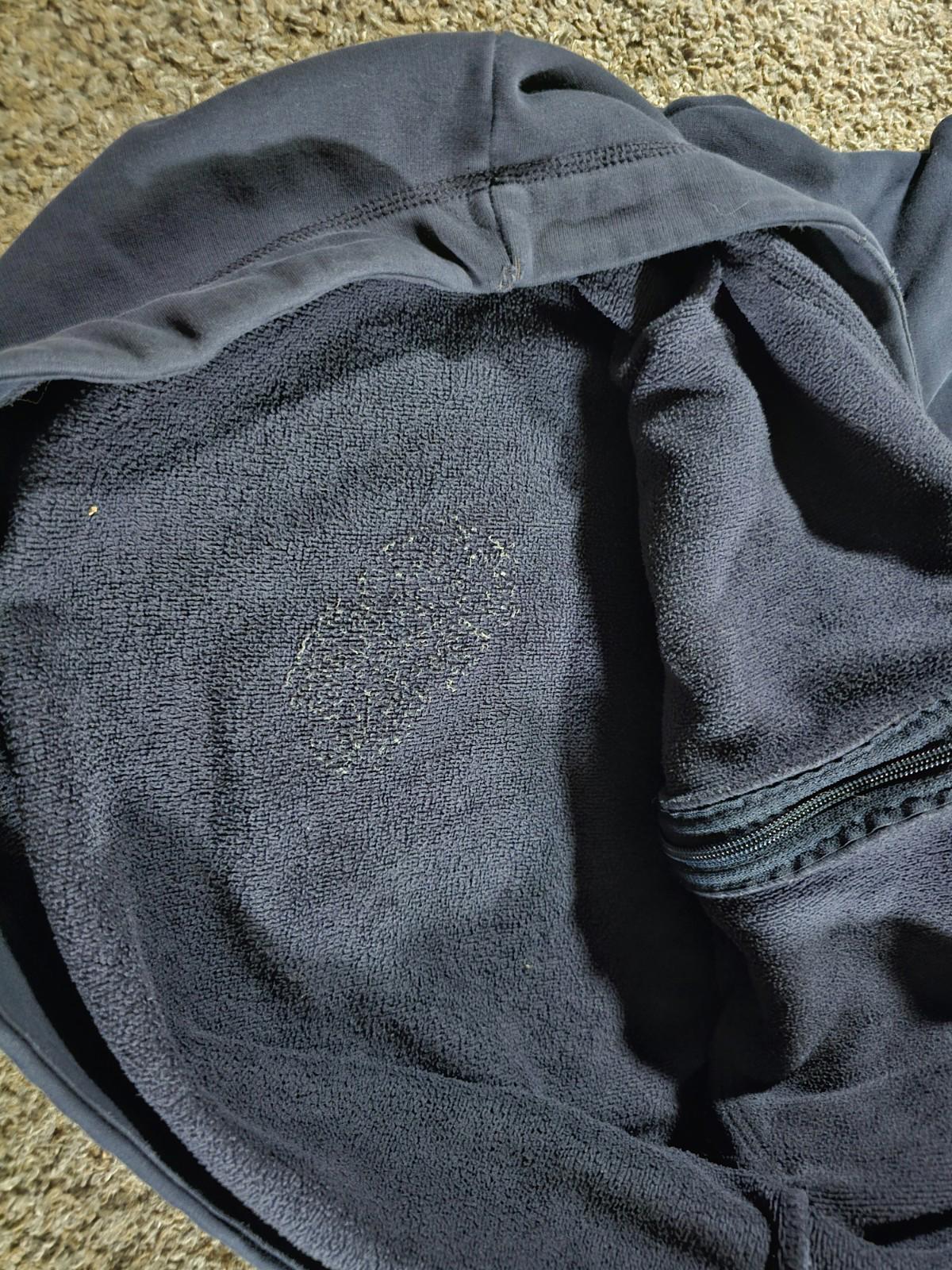 Champion Authentic fullzip Dept Homeland Security hoodie L