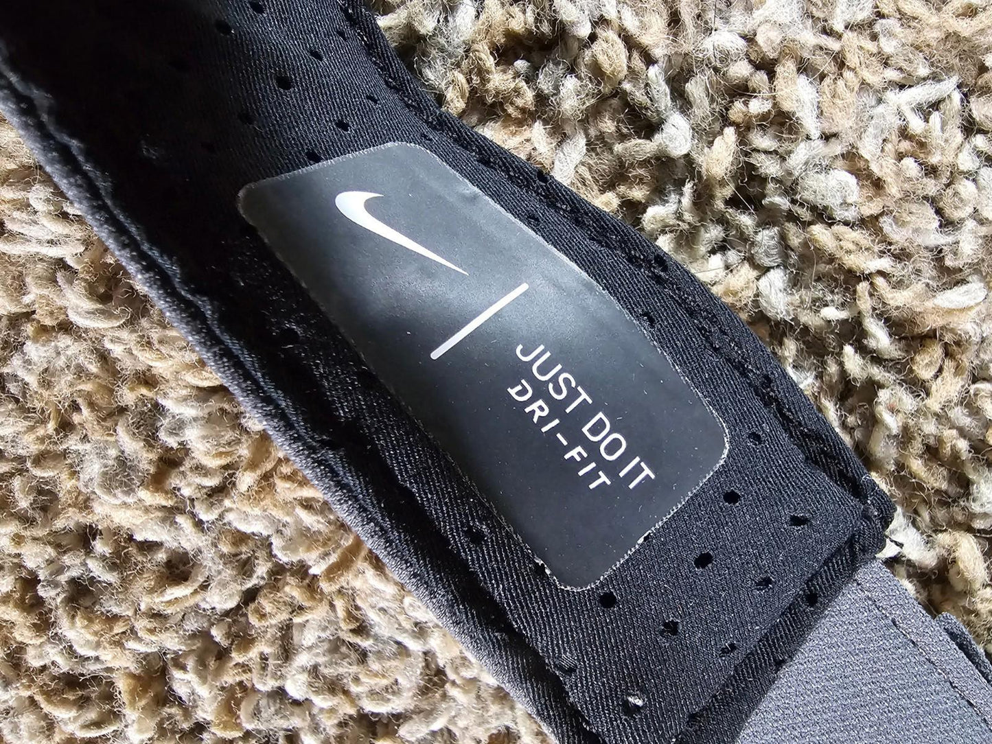 Nike Just Do It Dri-Fit Adjustable Visor - Gray