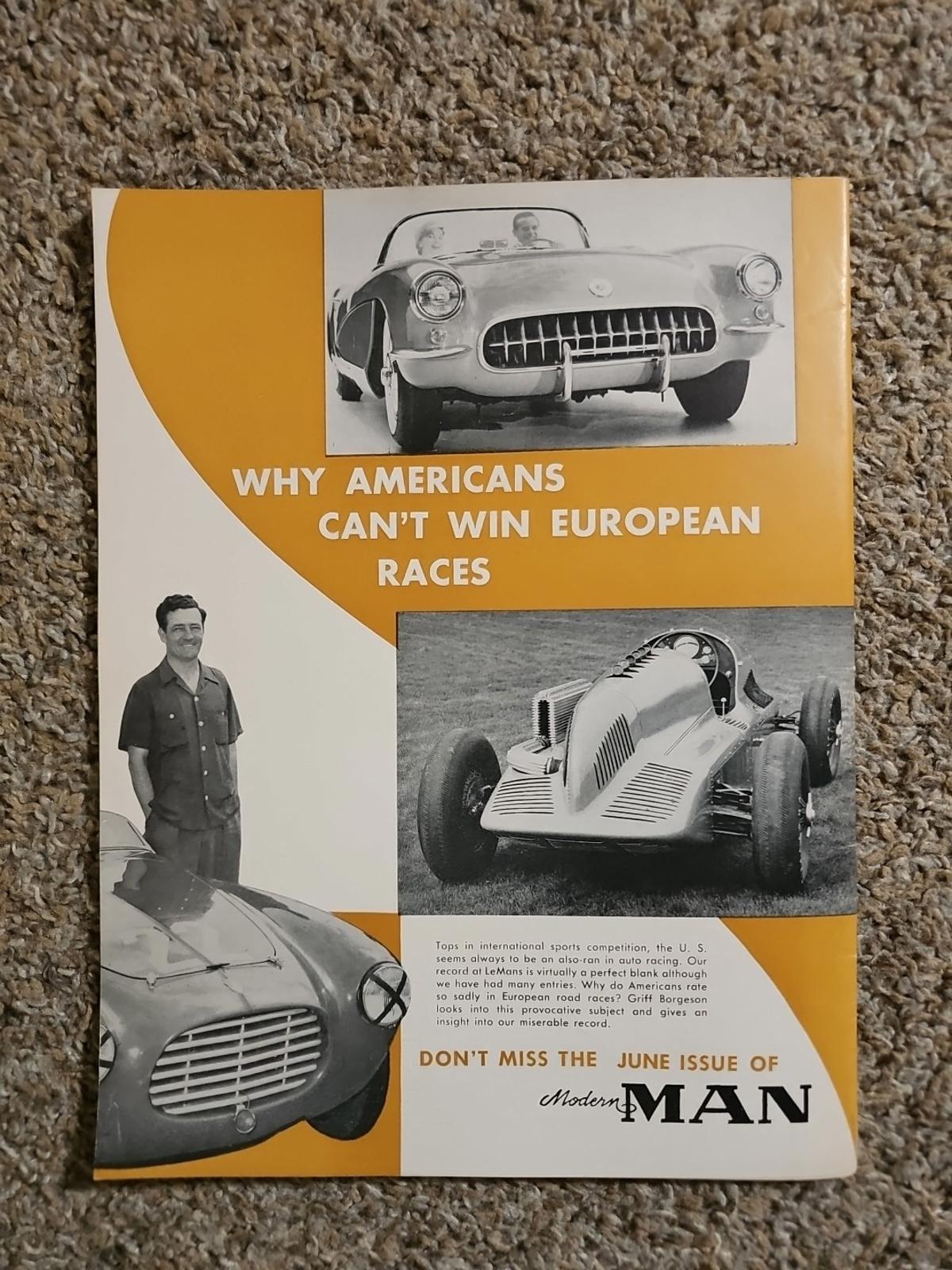 Modern Man May 1956-Jane Russell cover-Irish McCalla -Art gallery-vintage ads