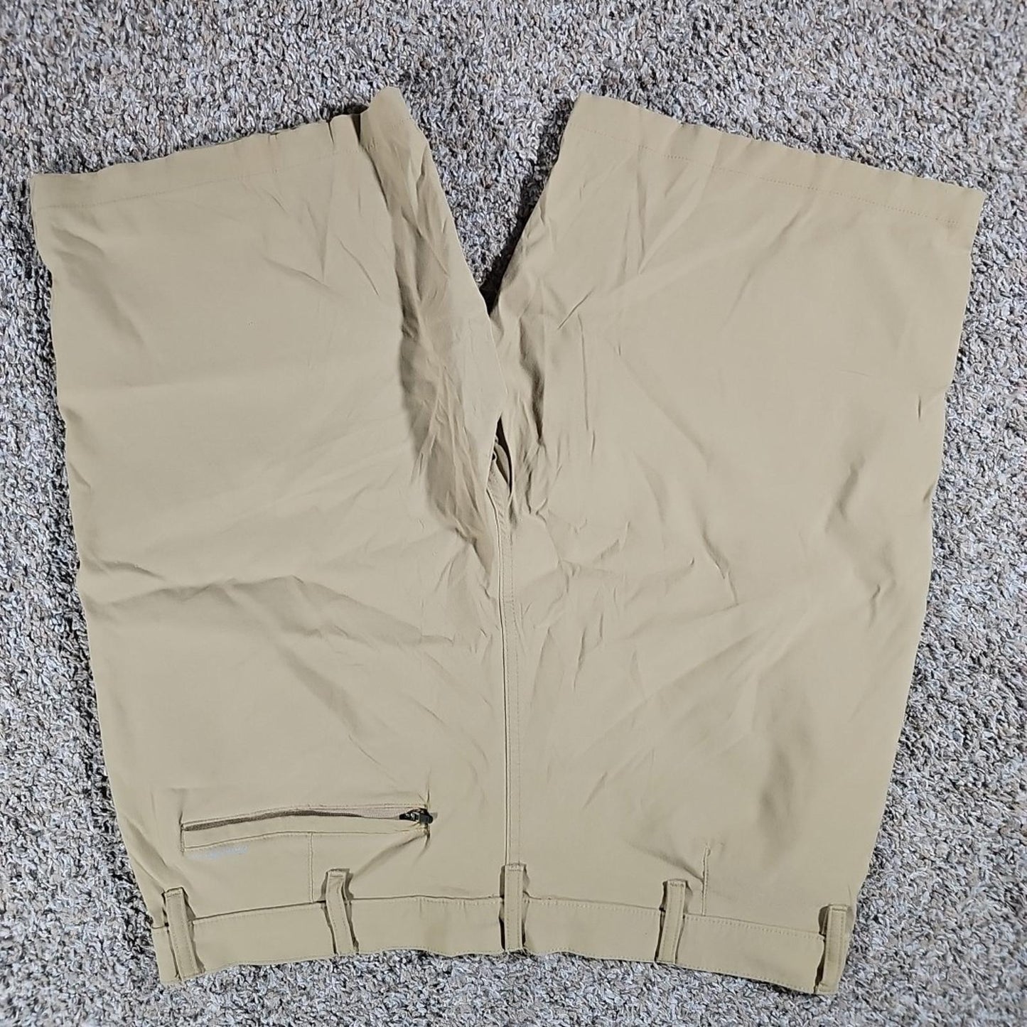 Eddie Bauer Men's Travex Khaki Shorts Size 38 Brown Hiking Outdoor Lightweight