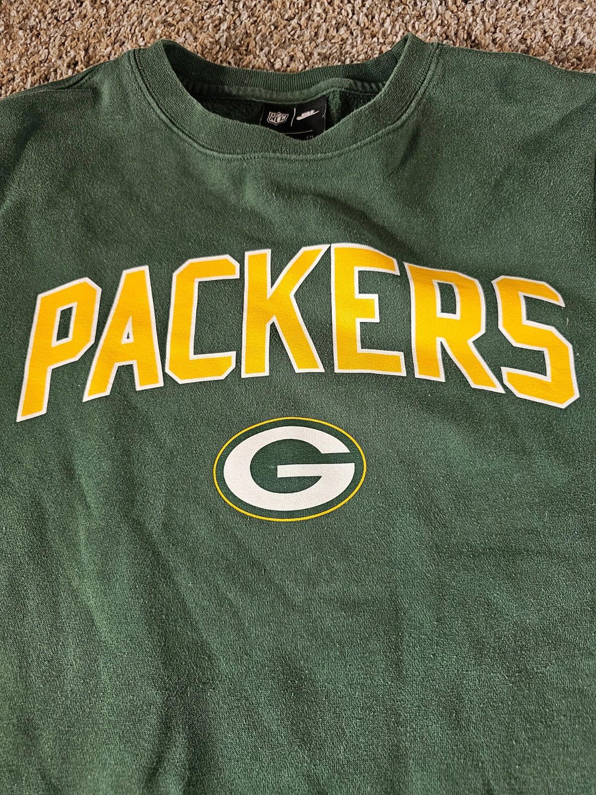 Nike Green Bay Packers sweater Green Small