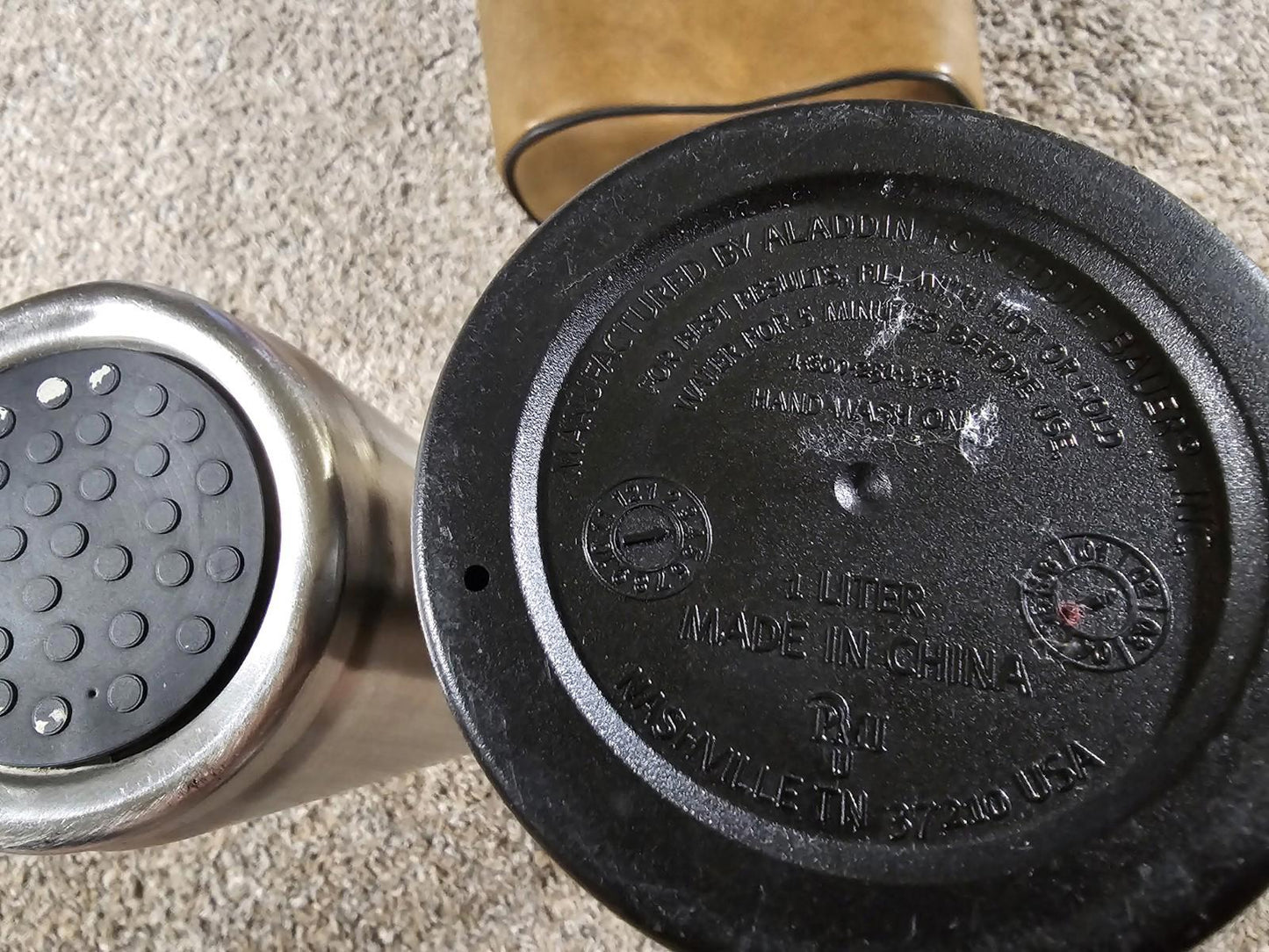 Eddie Bauer Thermos Satchel 2 Metal Containers