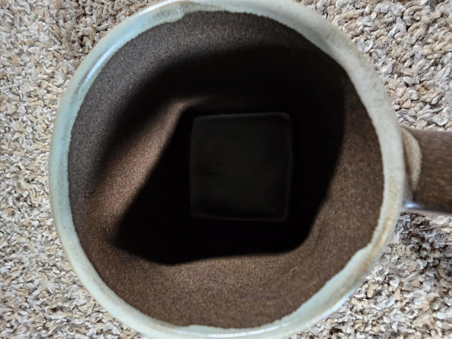 MARA LARGE MUG STONEWARE ✿ POTTERY MEXICO ✿ UNIQUE HANDMADE BUTTERFLIES