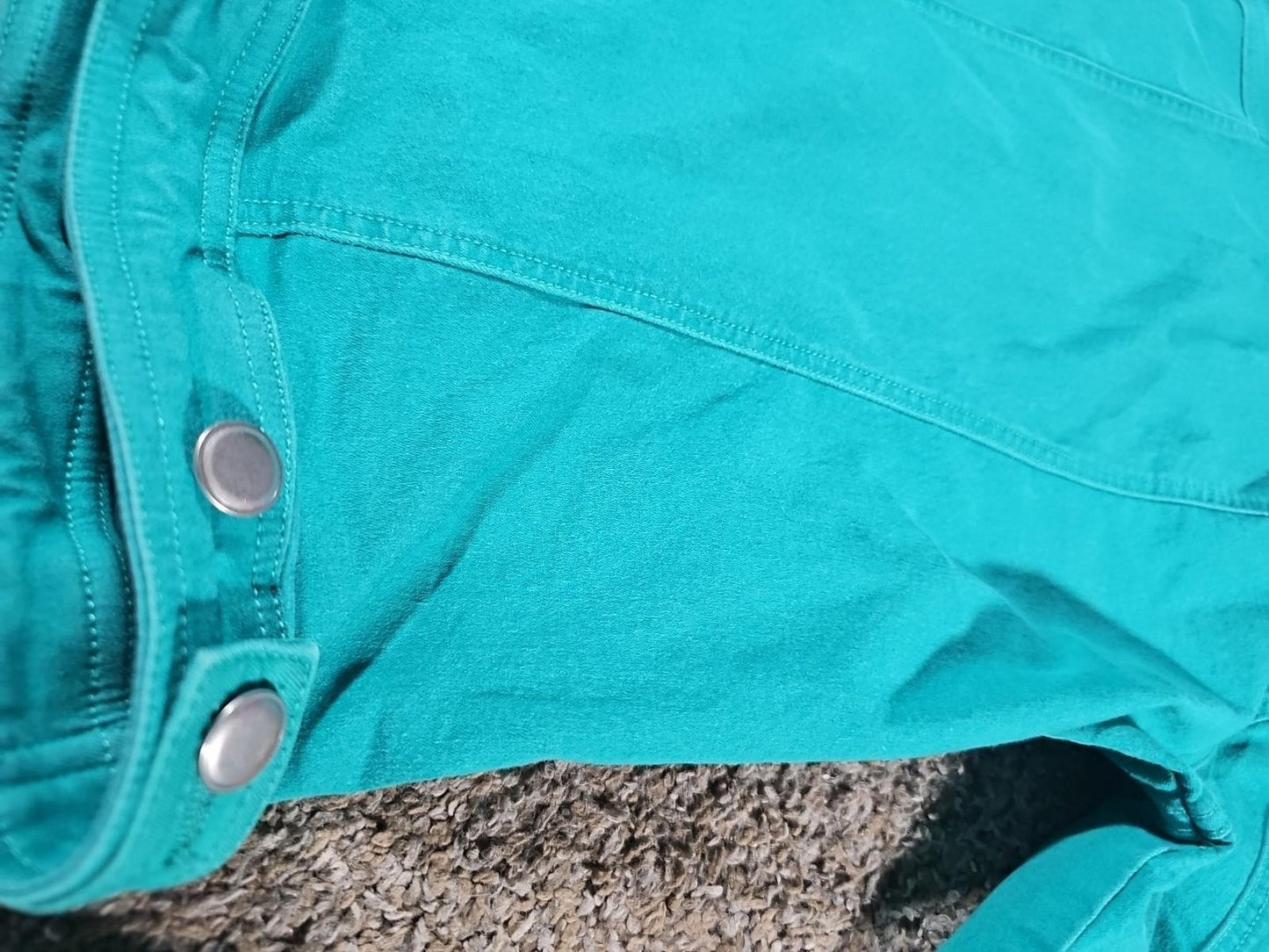 Tribal.Jeans Medium Turquoise Denim Jacket