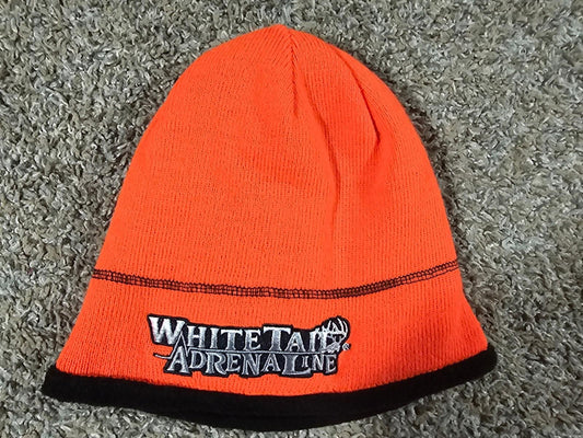 Whitetail Adrenaline Orange Winter Hat Beanie