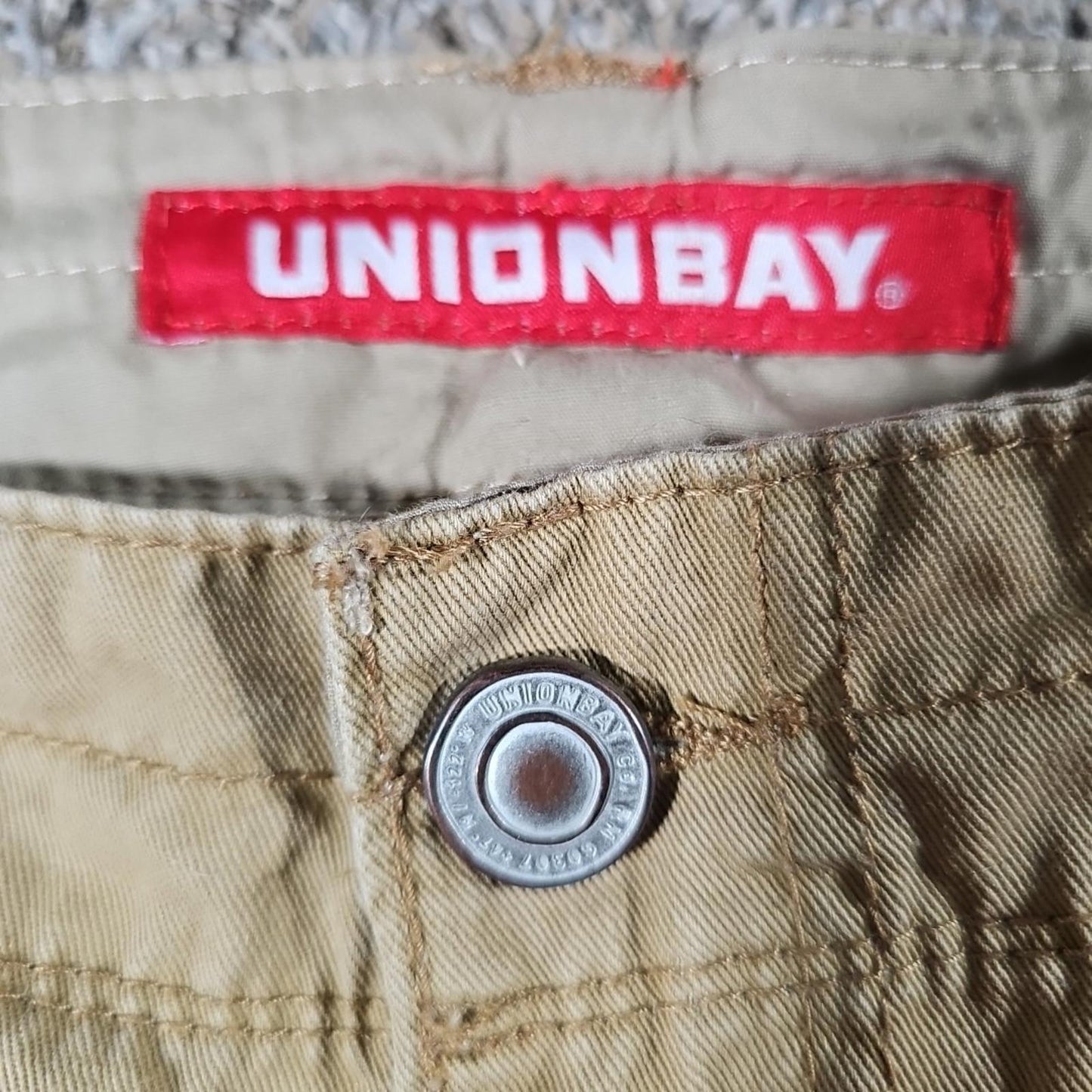 Unionbay Genuine Sportswear Cargo Shorts Sz 32