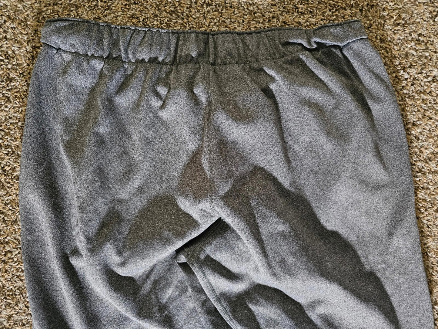 Nike Dri-Fit Gray Jogger Pants L Mens Athletic Sweatpants