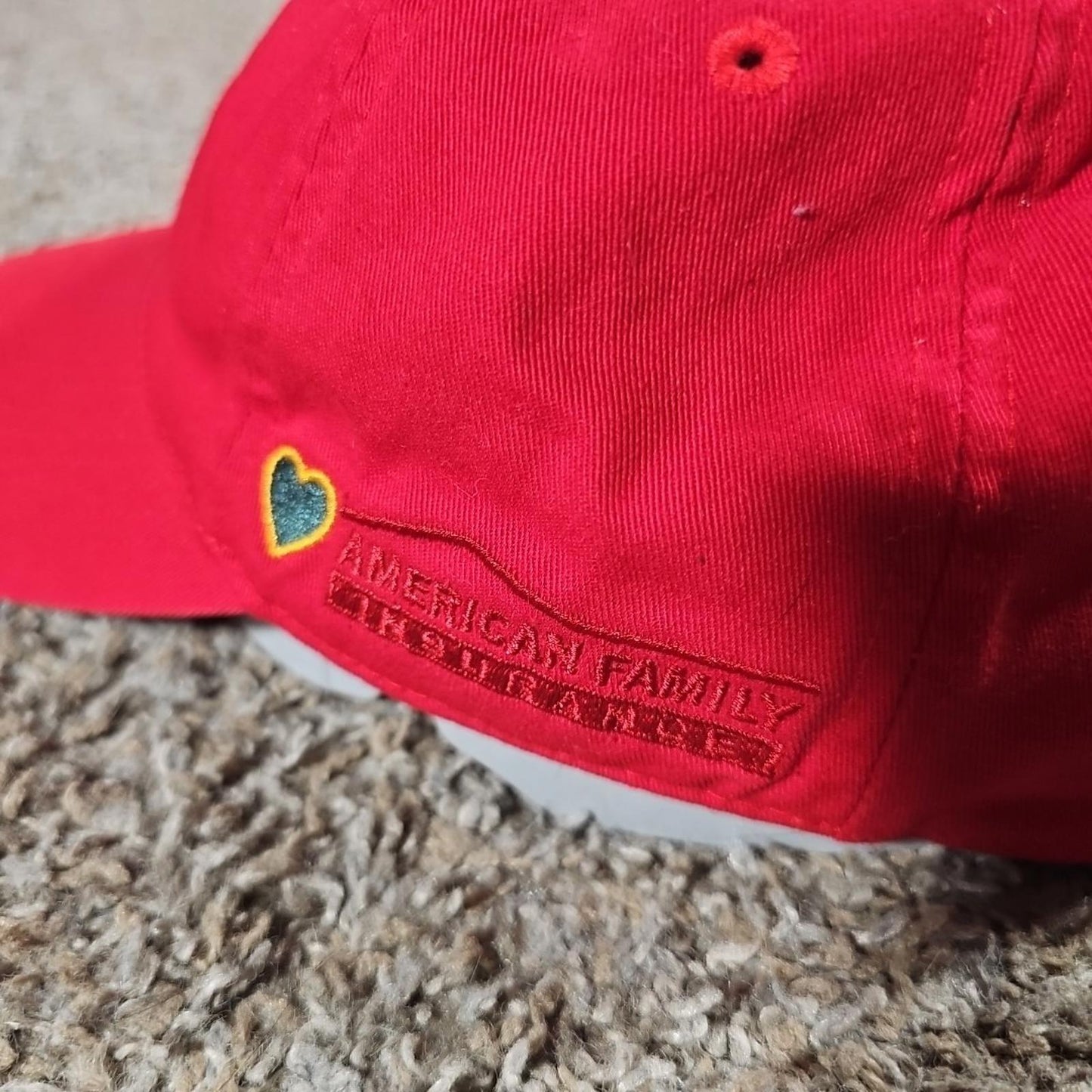 Green Bay Packers American Family Red Hat Reebok NFL OnField