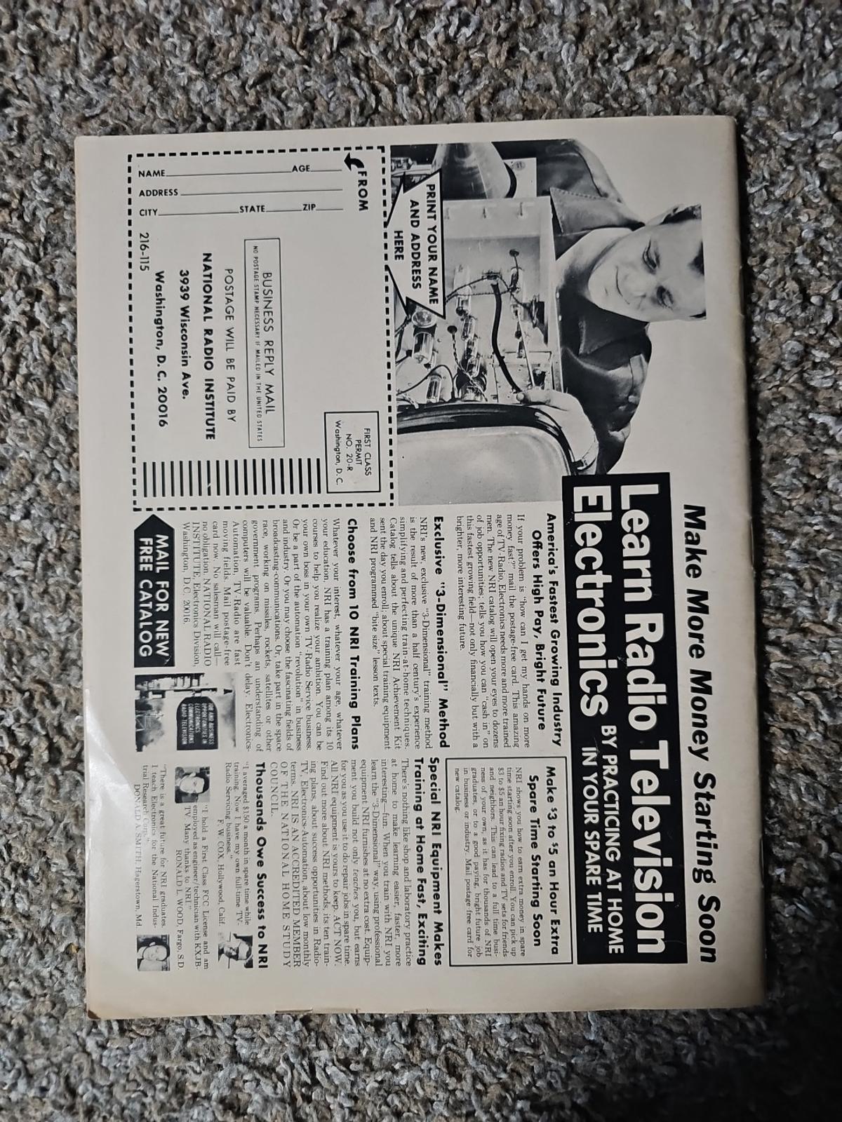 Wildcat Vintage Magazine January 1966