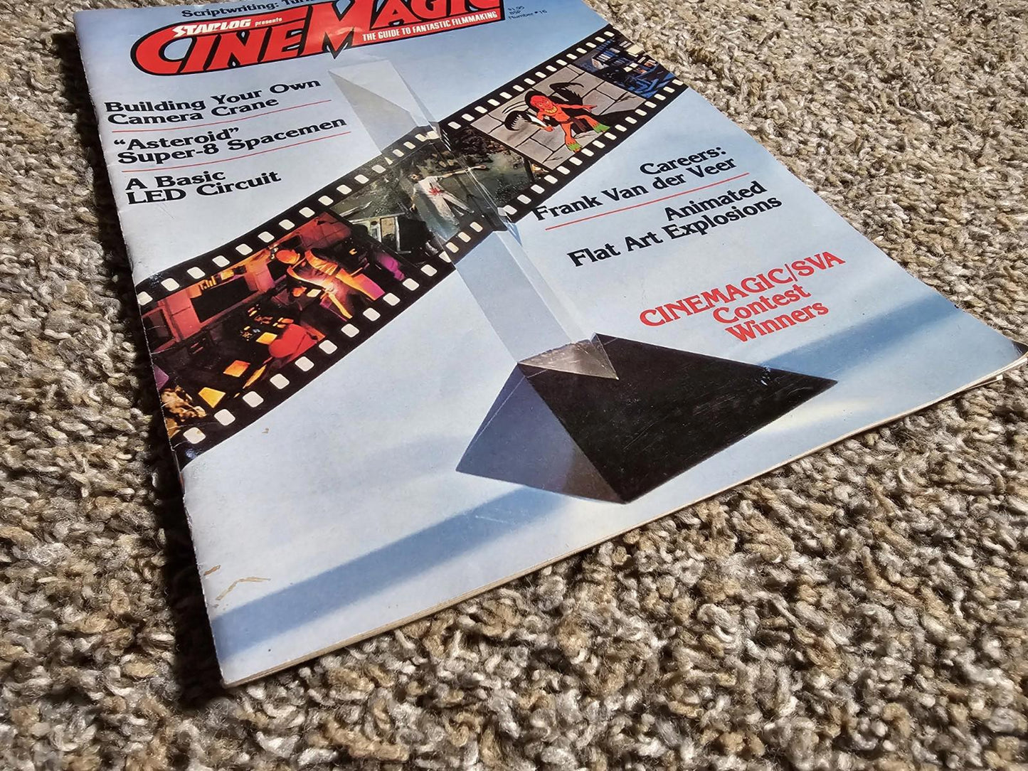 1982 CINEMAGIC MAGAZINE #16 Presented by Starlog VTG Rare HTF 80's Special FX