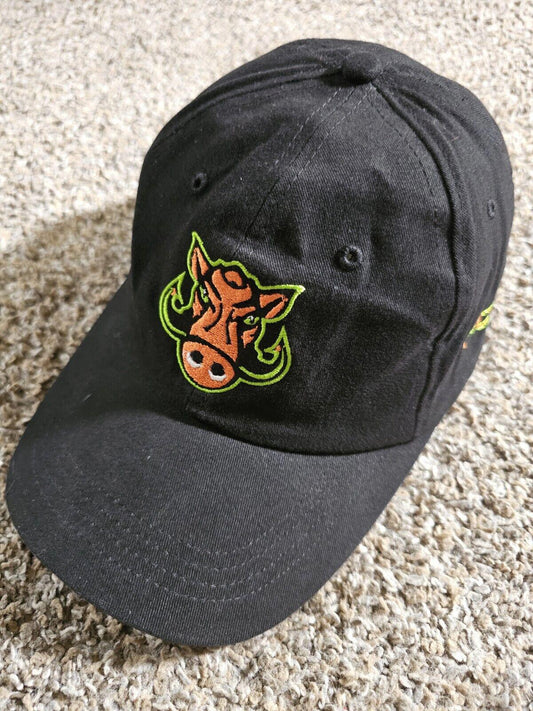 PORK baseball hat Hook Loop Strapback