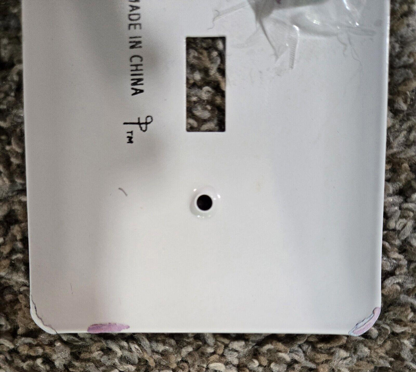 Amerelle Children's Decor Princess Light Switch Decor With Pink Screws