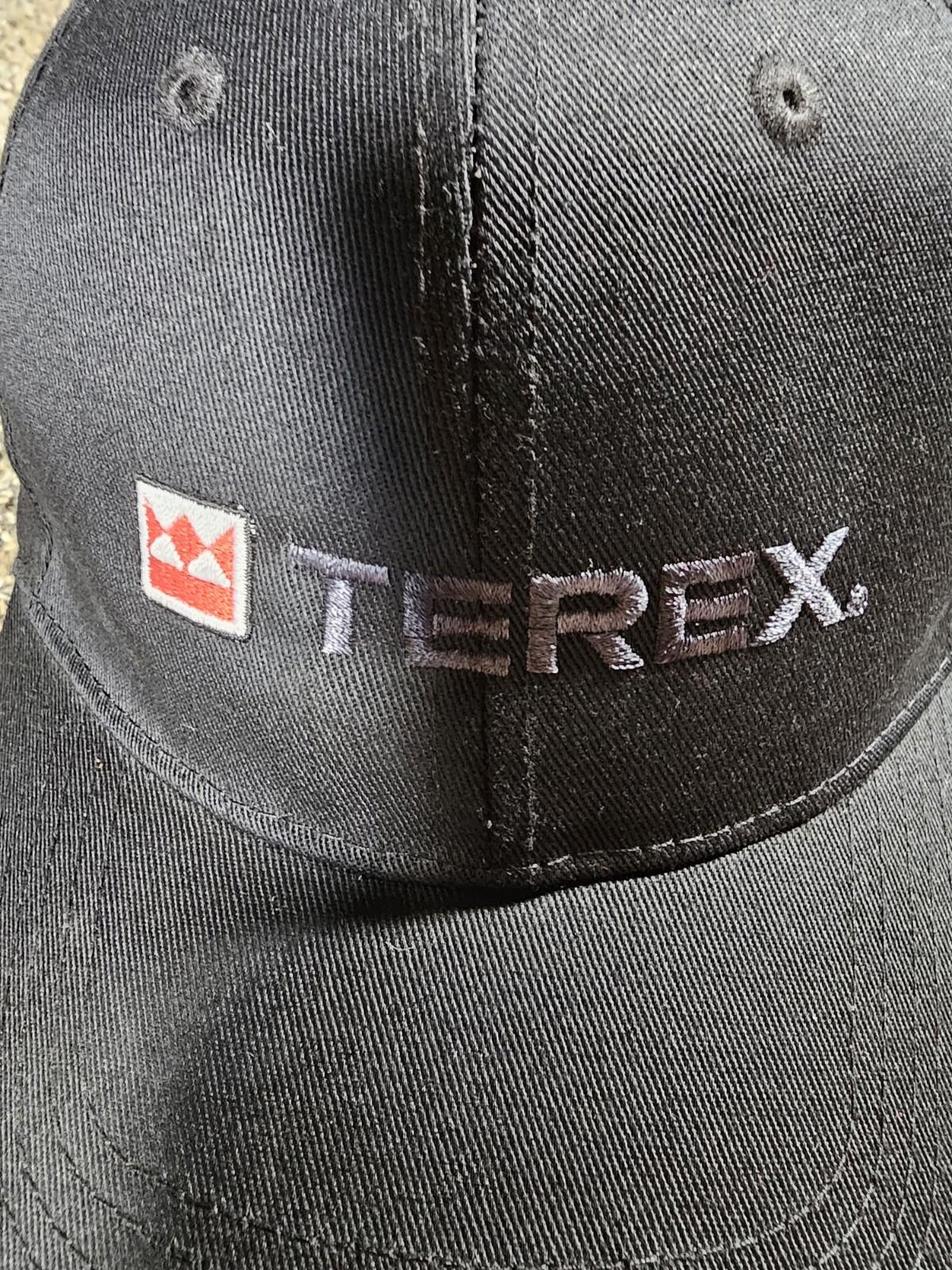TEREX Ball Cap/Hat Black Adjustable Size Snapback