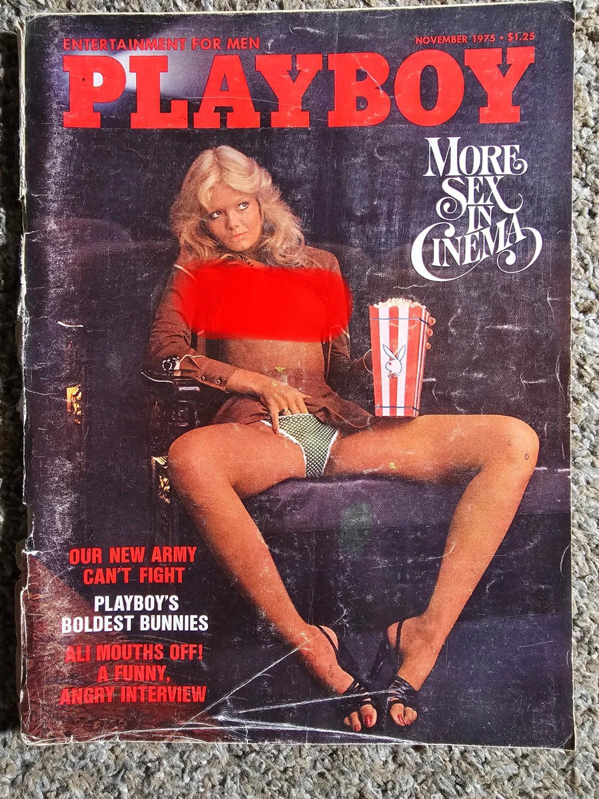 Vintage PLAYBOY MAGAZINE NOVEMBER 1975 JANET LUPO CENTERFOLD