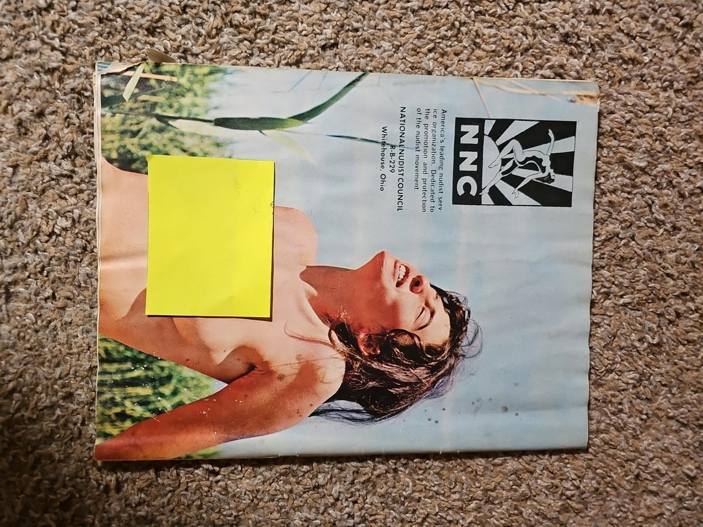 sun magazine vol 14 No. 3 the international journal of nudism DAMAGED
