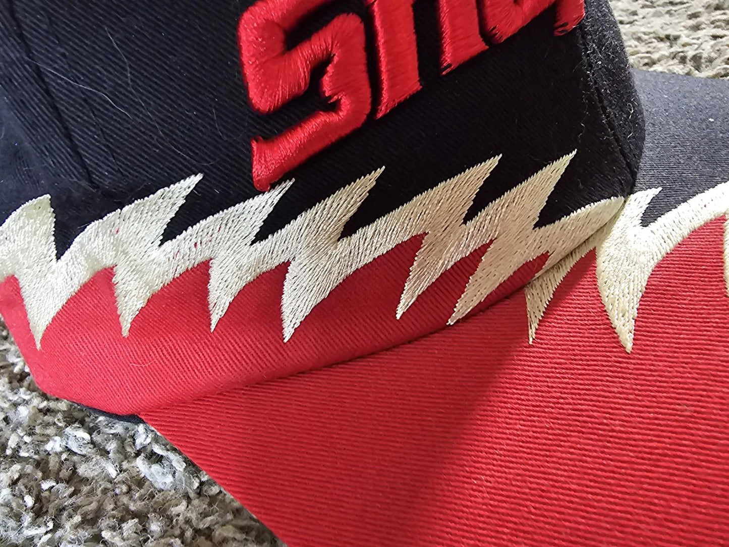 Snap-On Tools Shockwave Sharktooth Snapback Hat Swingster Official VTG