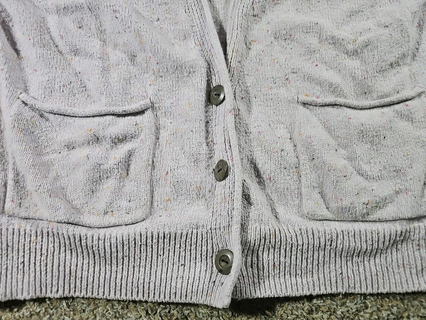 Universal Threads 3 Button Cardigan Sweater Purple Pink L