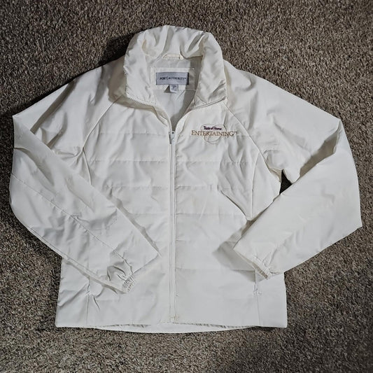 Port Authority Taste Of Home Puffer Jacket Ladies M - Stains