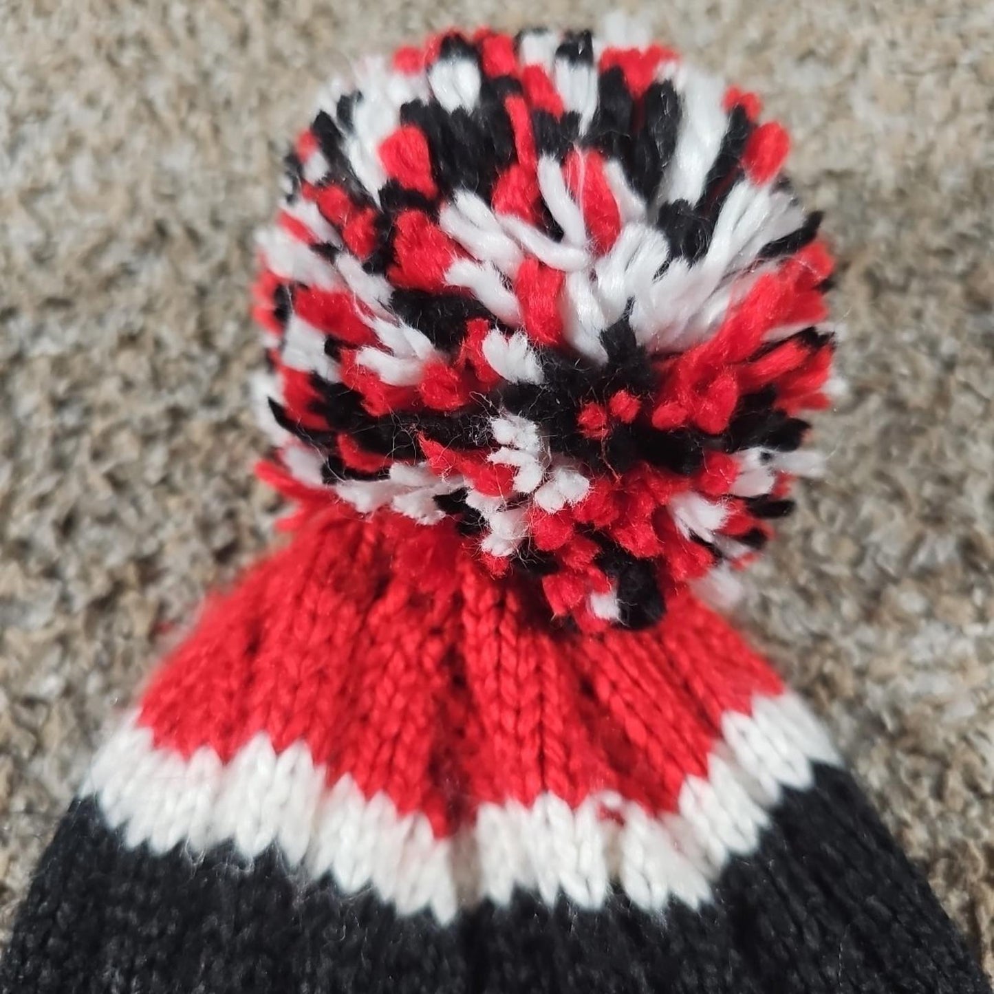 Wisconsin Badgers Columbia Winter Beanie Pom Hat