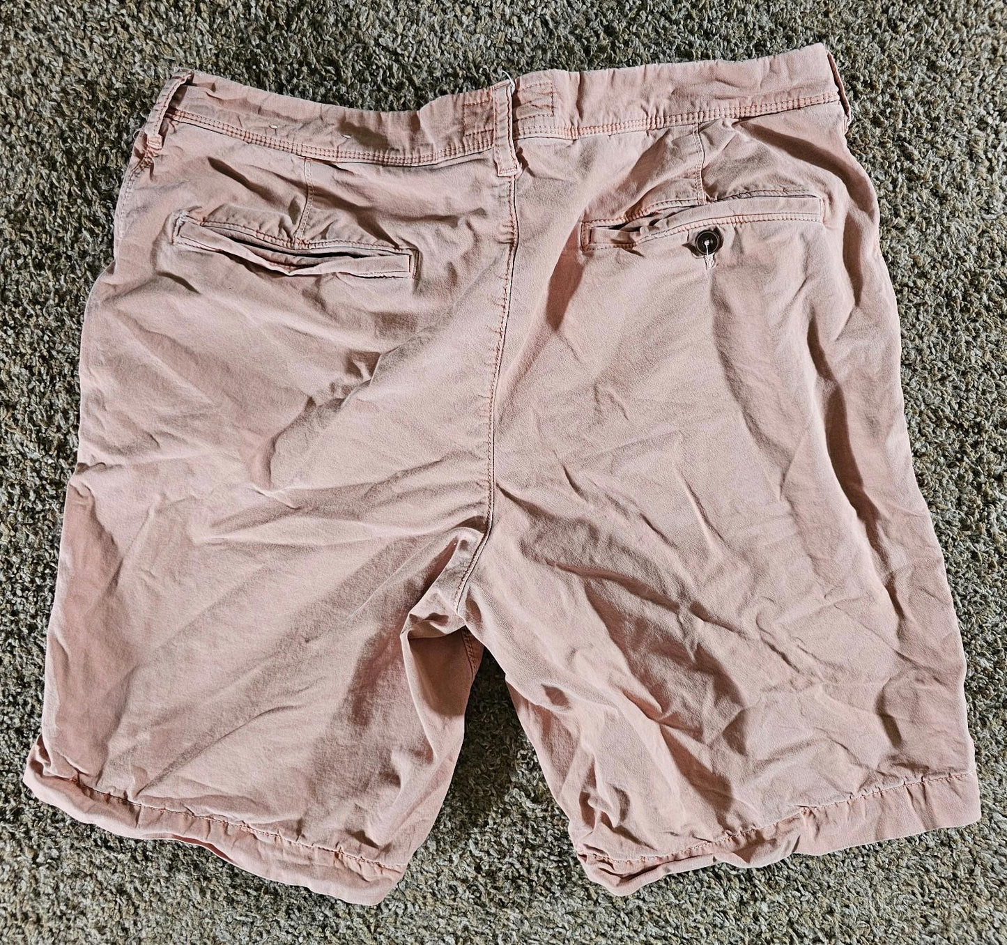 Men’s American Eagle Next Level Flex Pink Chino Shorts Sz 36