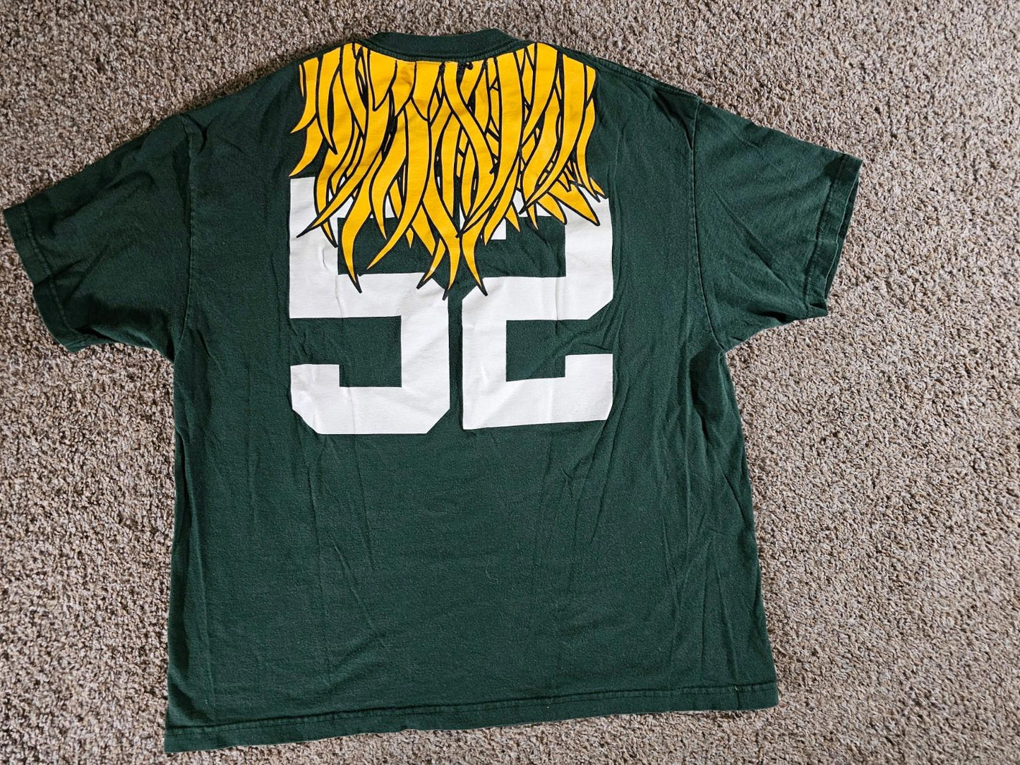 In Clay We Trust 52 t-shirt - XXL USA MADE Green Bay Packers