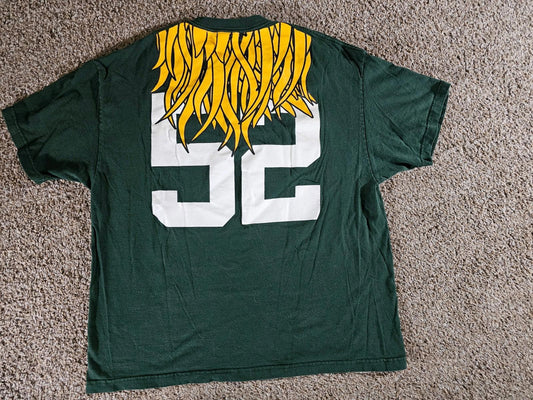 In Clay We Trust 52 t-shirt - XXL USA MADE Green Bay Packers