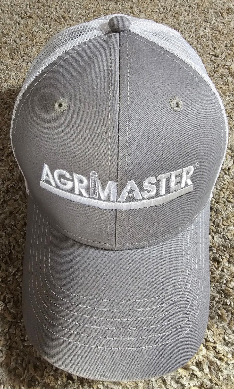 Agrimaster Snapback Gray Mesh Trucker Hat