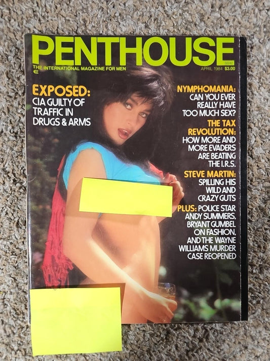 Penthouse Magazine April 1984 Marcia Ruks Pet Of The Month