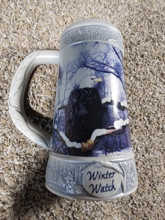 Miller Brewing Company 2000 Holiday Stein Winter Watch Beer Mug Stein