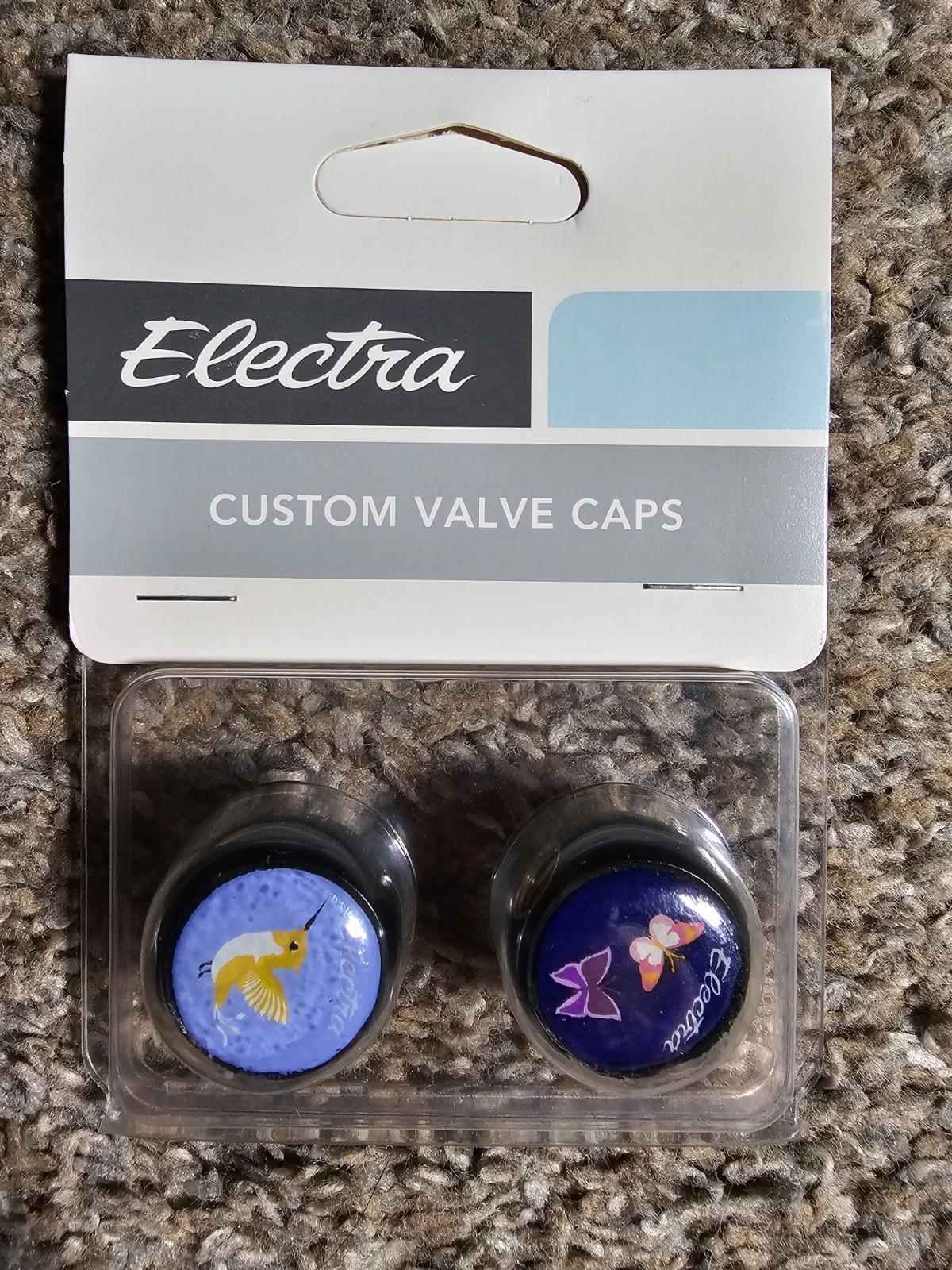 *NEW* Electra Bicycle Company TREK Enchanted Butterfly Bird Valve Caps