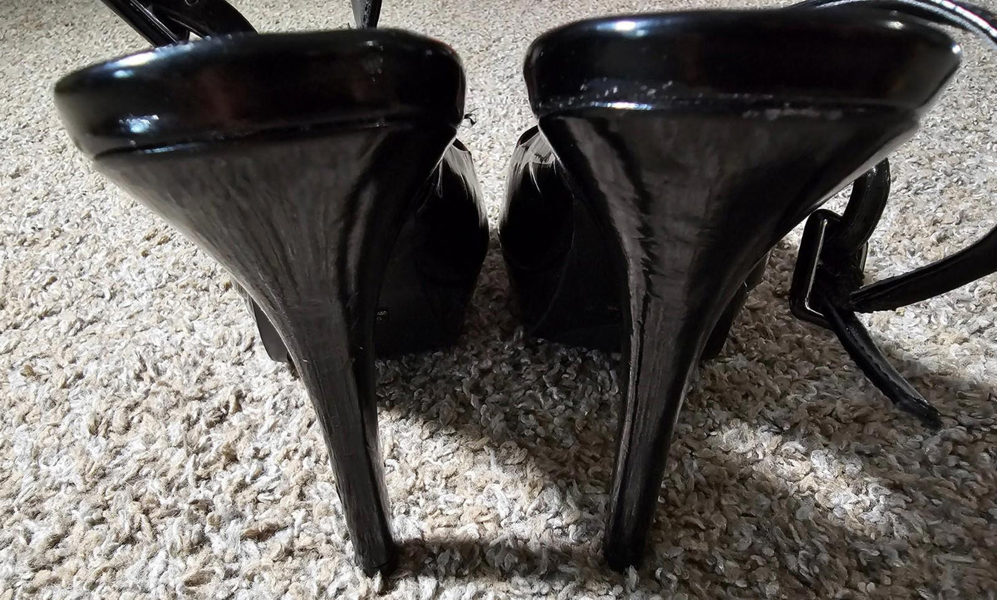 g by guess heels black Flower 8.5M