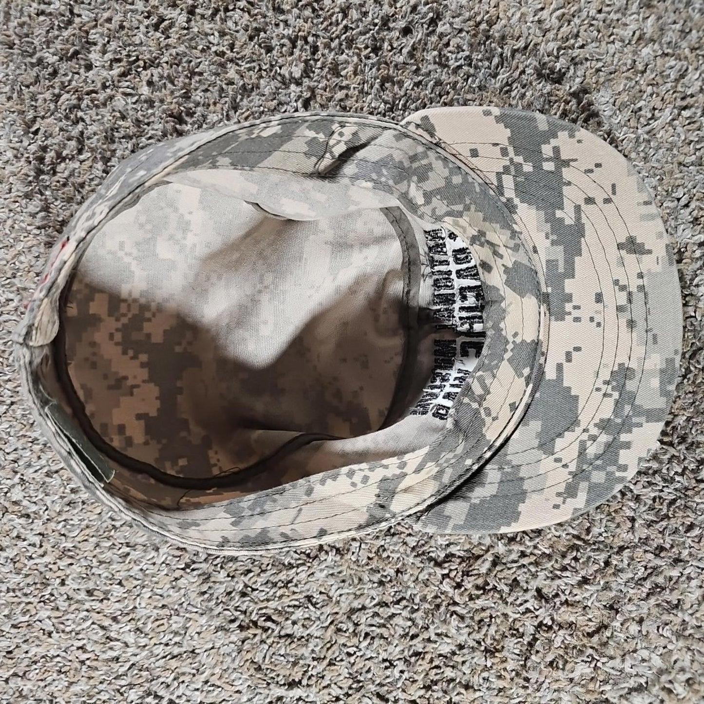 National Museum Of The Pacific War Camo Hat XL 7 3/4