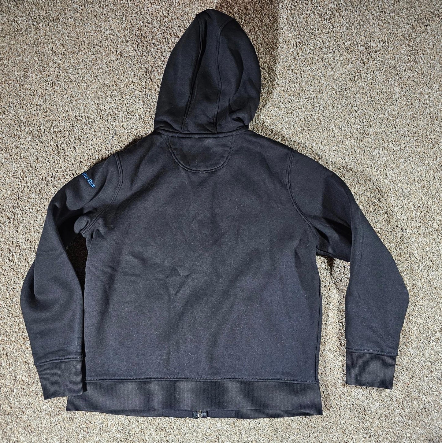 carhartt fullzip hoodie L 12-14 Malcolm Look to the Blue
