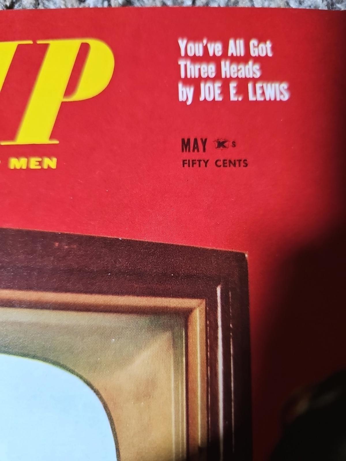 Vintage Men's Pinup Magazine SCAMP  May 1959 Netti Therp, June Wilkinson, Others