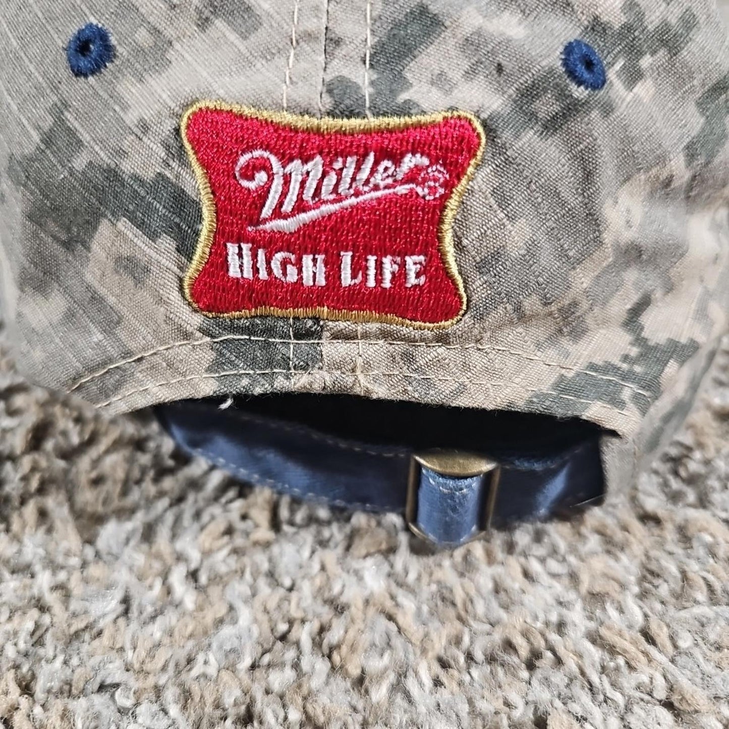 Melonwear Camo Milwaukee Brewers Miller High Life Hat