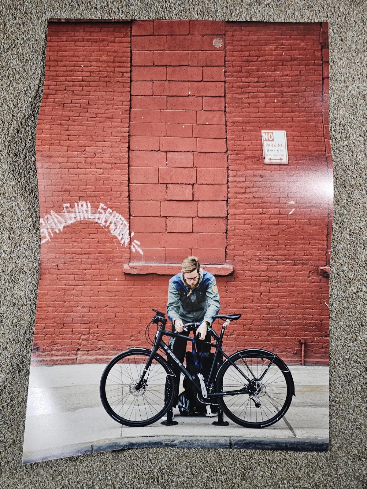 TREK Bikes Fullsize poster 36x24 Bontrager