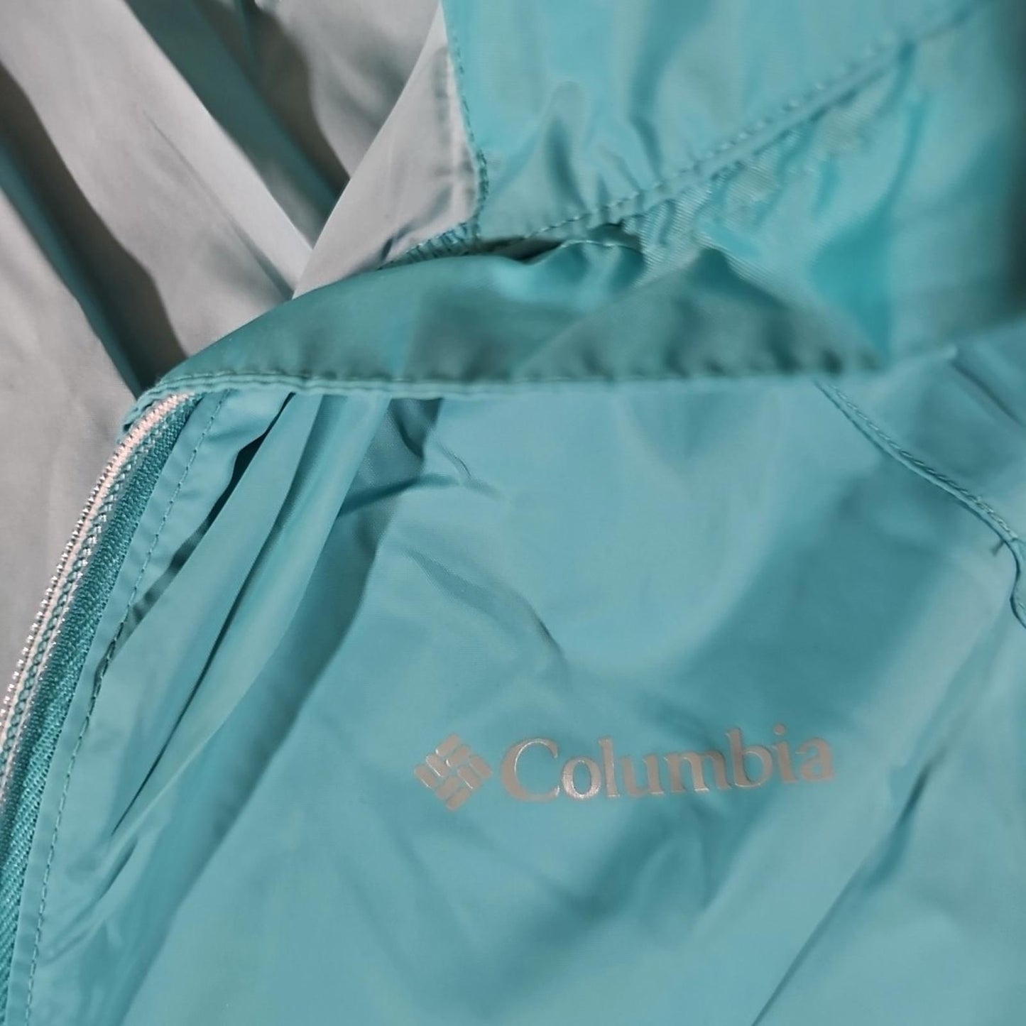 Columbia XL Fullzip Hooded Rain Jacket