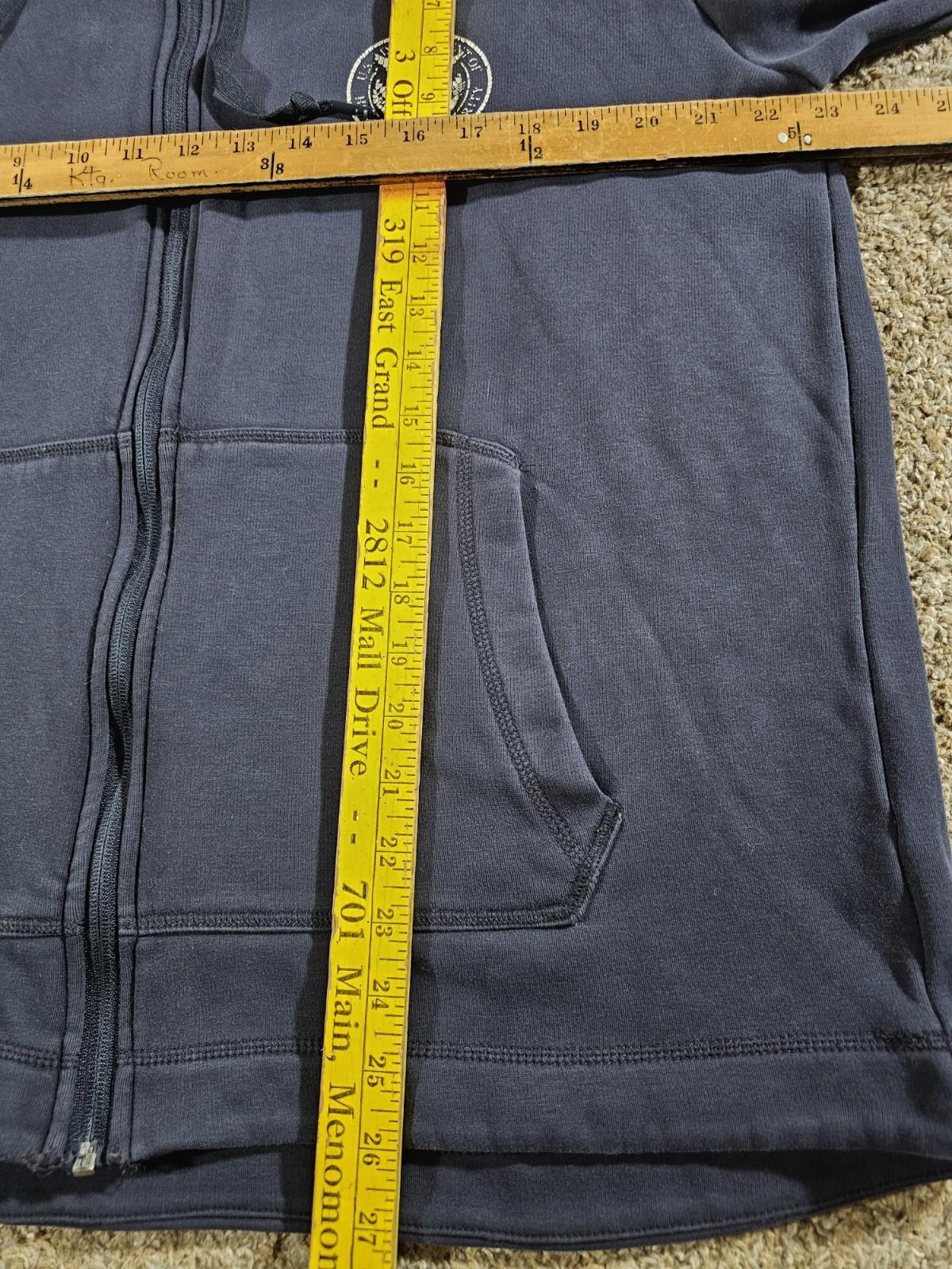 Champion Authentic fullzip Dept Homeland Security hoodie L