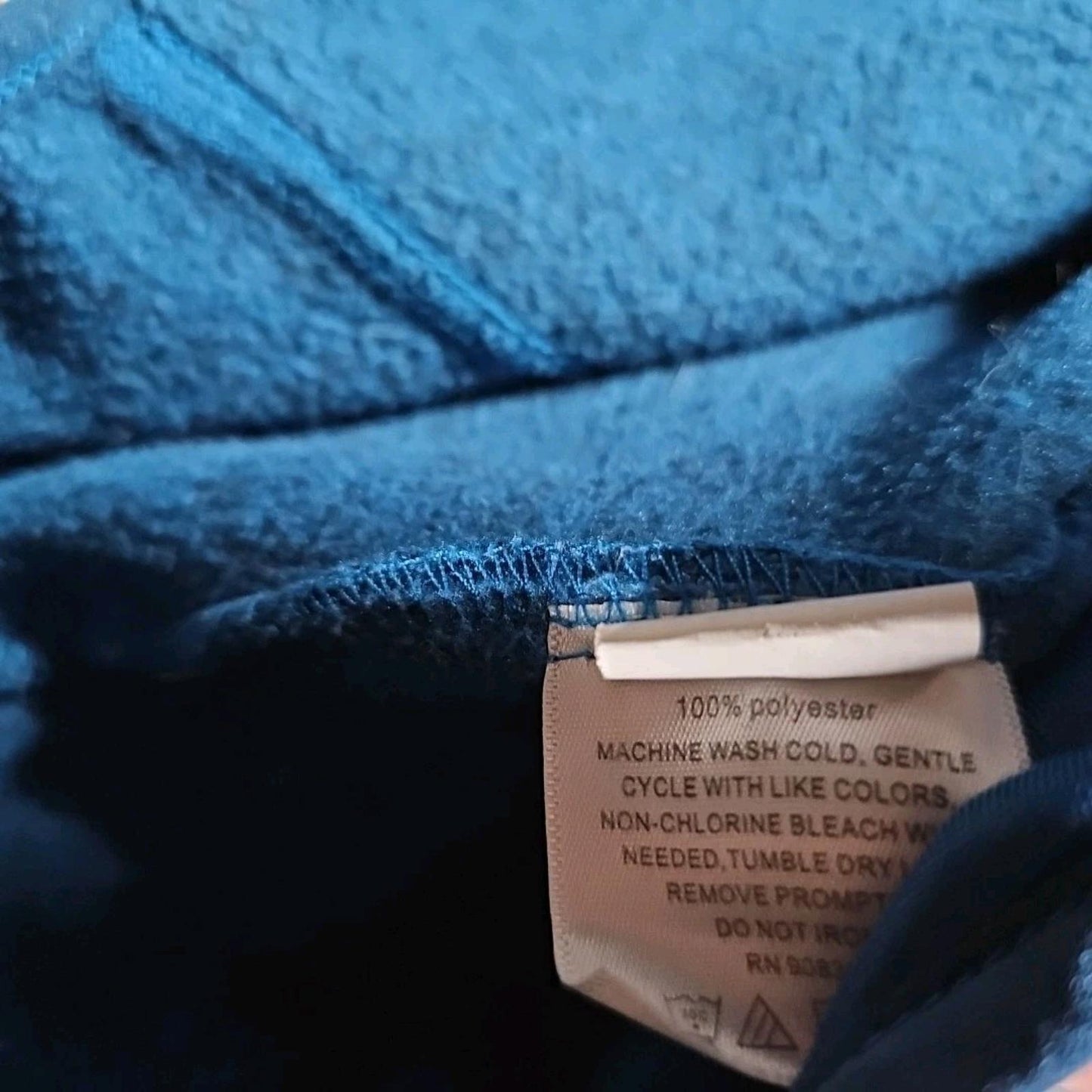 Port Authority XL Fullzip Blue Fleece Yard Sale Jacket