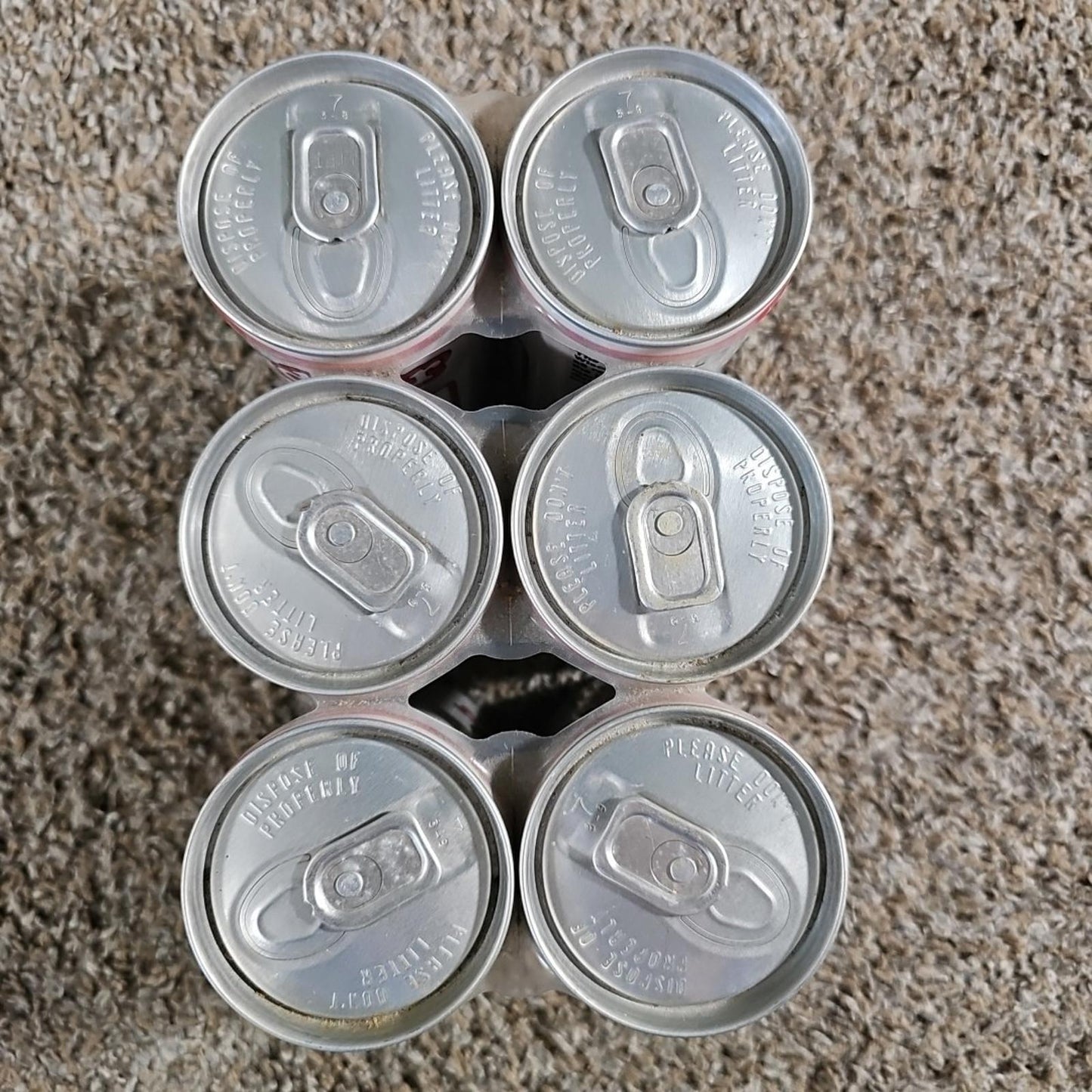 WI Badger Beer 6 Pack Cans 1983 Edition Great Lakes Brewing Vintage Collectors