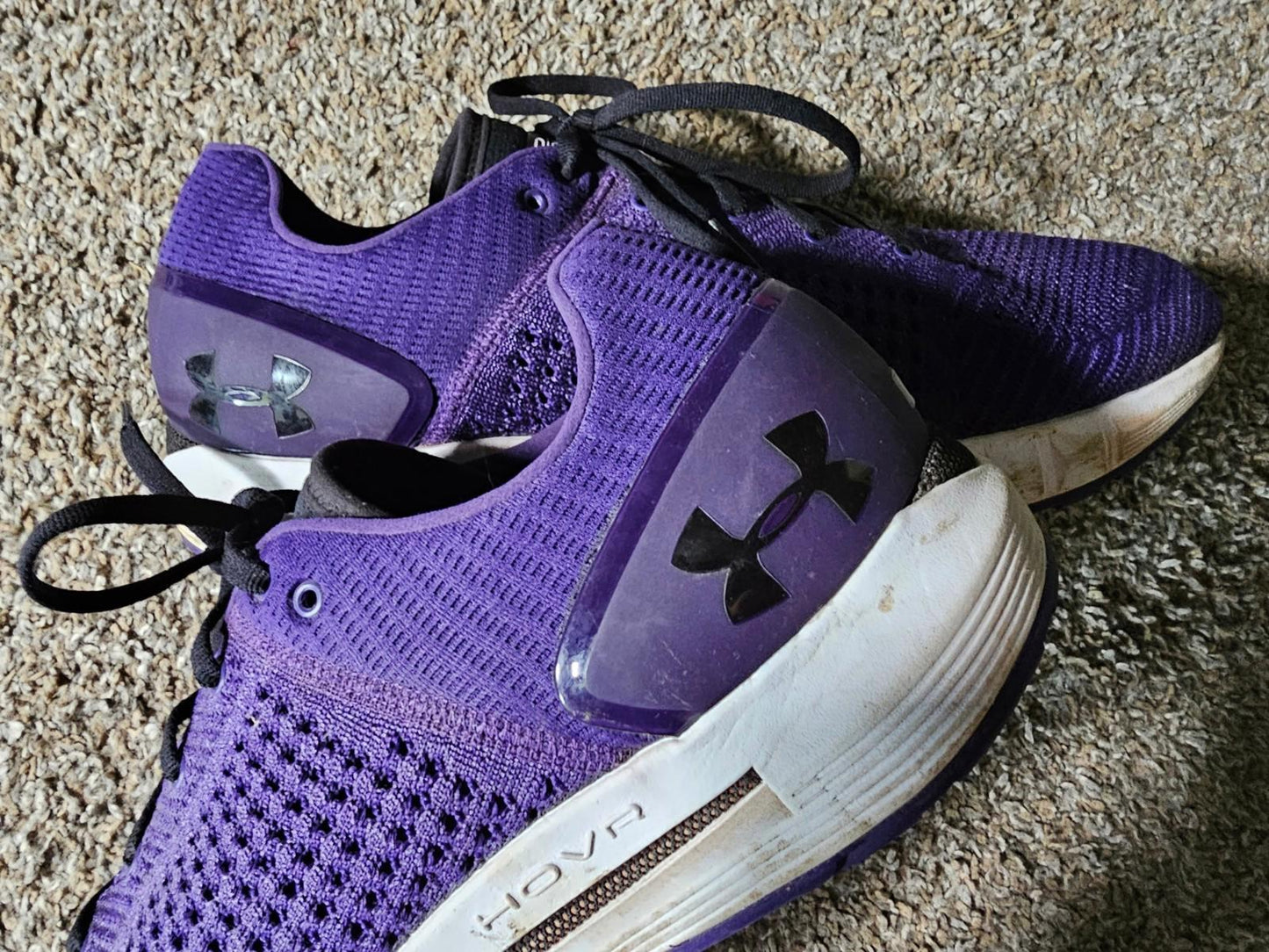 under armour hovr bluetooth smart performance pod S shoes Purple Sz 14